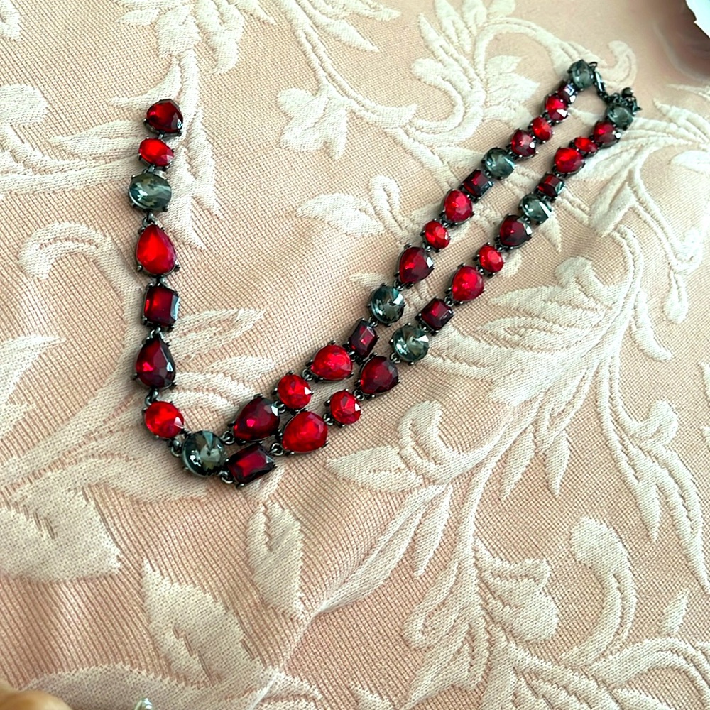 Red Crystal Necklace